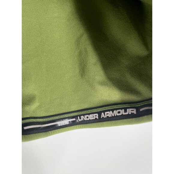 Under Armour Coldgear Compression Womens 2XL Mock Neck Base Layer Green Athletic - Picture 8 of 11